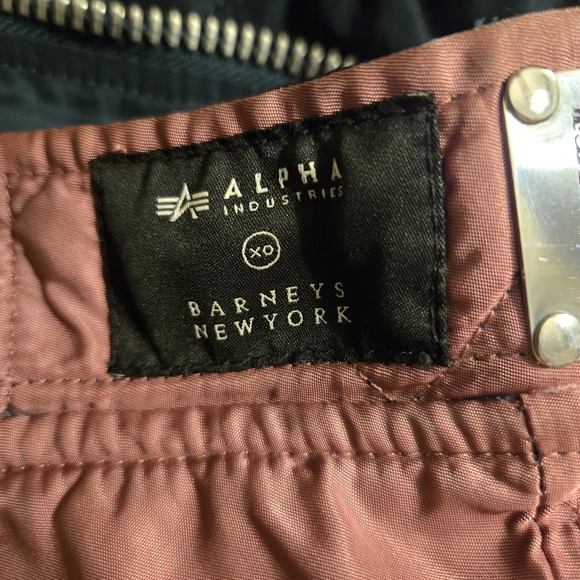 Alpha Industries LTD Edition Reversible Nylon Bomber Jacket Tiger Embroidery - Picture 11 of 15